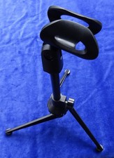 QTX Tripod Microphone Stand for Table/Desk - DMS-01 height 200-260mm BOXED VGC
