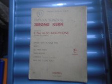 Alto sax jerome kern vintage - sax,