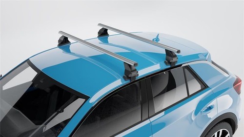 Aluminum roof bars for skoda - aluminum,