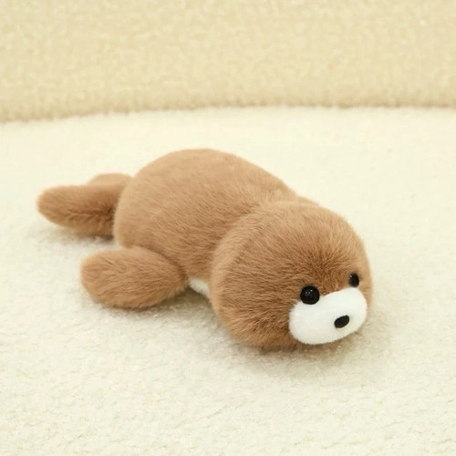 Seal plush cuddly - plush, toy