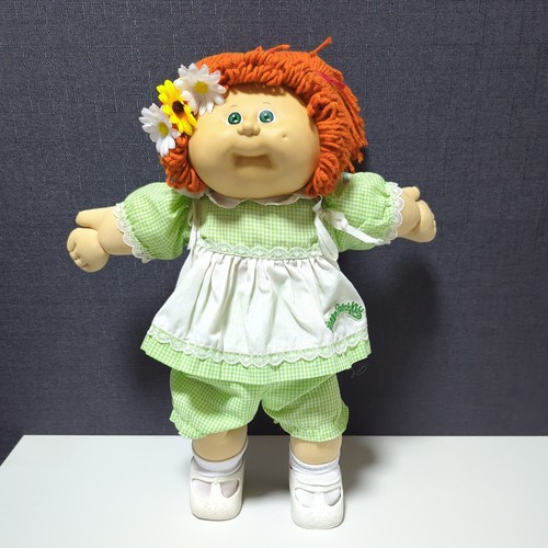Cabbage patch kids vintage red - patch,