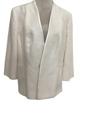 Jacque Vert Ivory Jacket Size