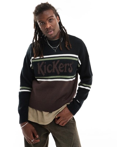 Kickers relaxed knit jumper - kickers,