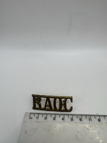 Vintage raoc brass - brass, shoulder
