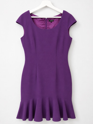 Jaeger dress purple plum - jaeger, 12
