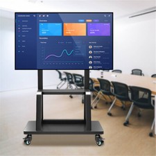 Mobile TV Cart Floor Stand