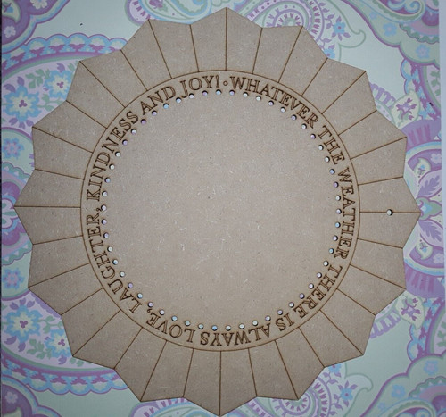 Handmade circular sun wooden - handmade,
