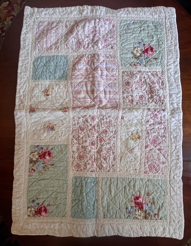 Handmade floral patchwork - floral,