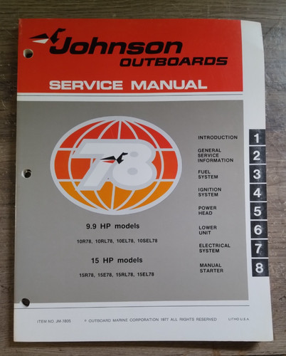 1978 johnson outboard - 1978, seahorse