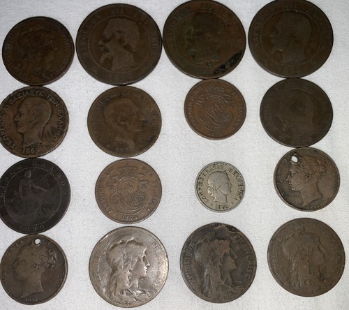 1800s old coin - old, job