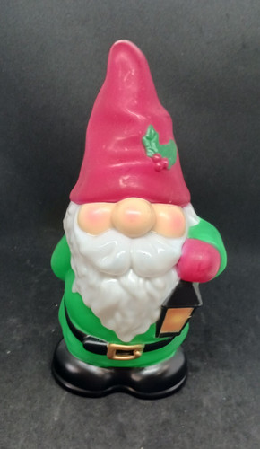 Christmas gnome blow mold - christmas,