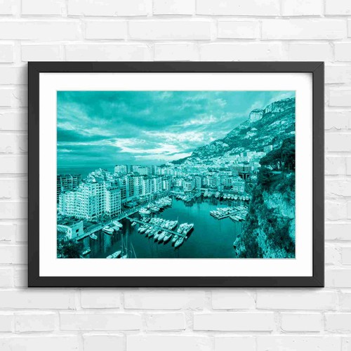 Luxury monaco harbor sunset - monaco,