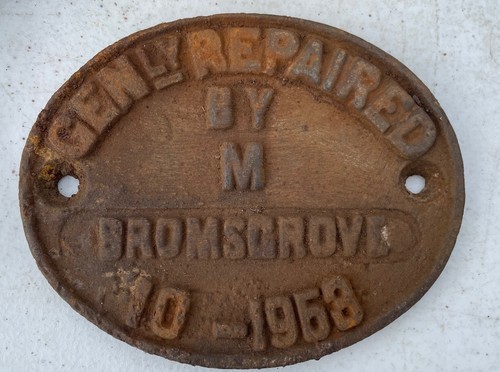Rare cast iron railway - cast,