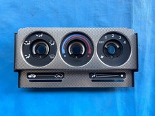 Rover 200/25 & MG ZR Heater Control Fascia (JWK100070) Light Rhodium 1995-2004