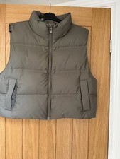 Zara Cropped Padded Gilet Body
