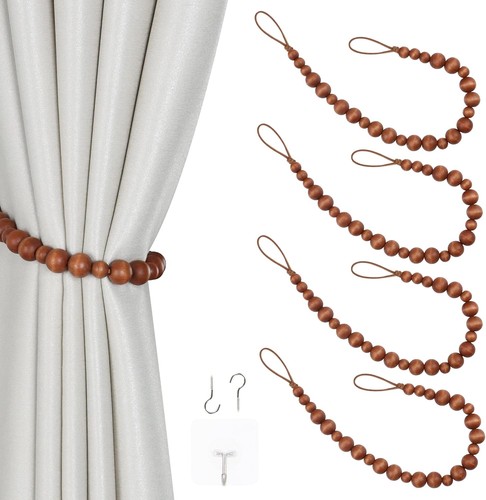 Pack wood bead curtain - pack,