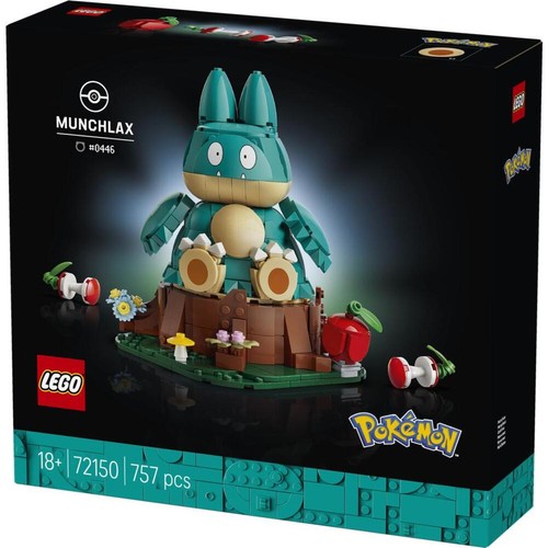Lego pokémon munchlax - lego,