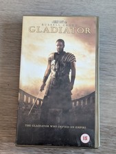 Gladiator VHS Russell Crowe