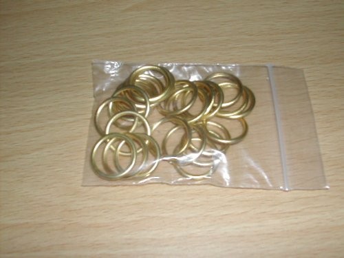 Brass curtain roman - brass,