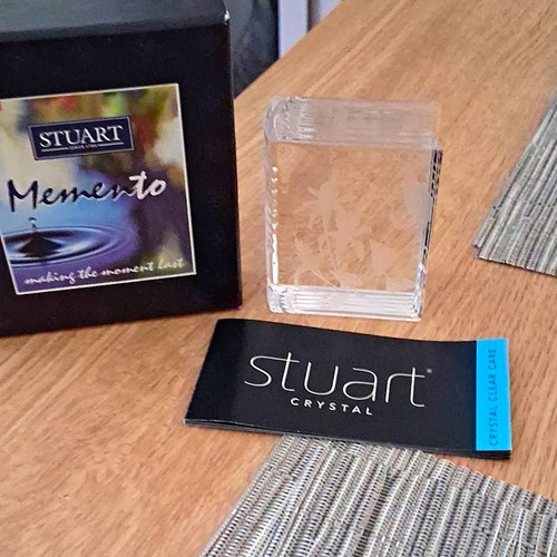 Stuart crystal memento clear - stuart,