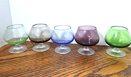 Mini glass brandy sniffers - mini,