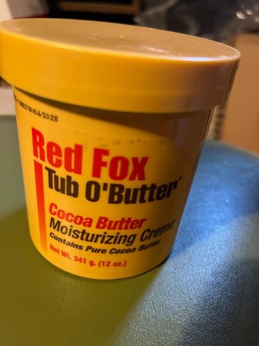 Red fox tub butter - fox, o'butter