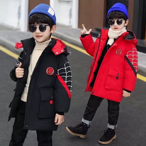 New kids boys spiderman hooded - spiderman,