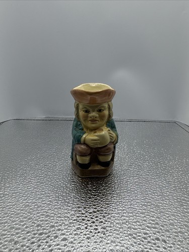 Vintage toby jug cm tall - 9.5,