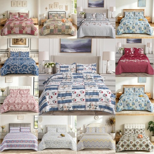 3pcs reversible quilted - 3pcs,