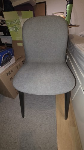 Grey muuto upholstered dining - muuto,