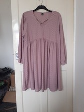 Ladies Dusky Pink Long Sleeved