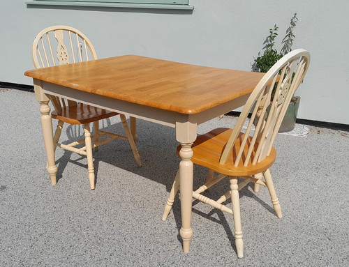 Beech kitchen dining set - beech,