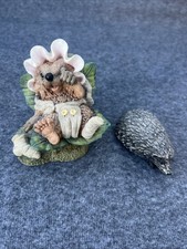 Hedgehog Model Baby Hetty By Hedgies Hand Crafted& Unbranded Grey Hedgehog