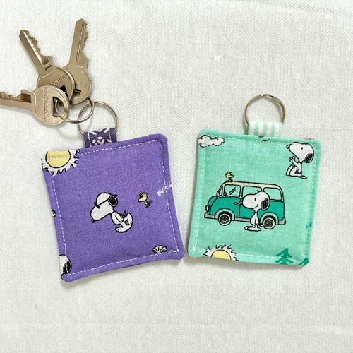 Snoopy bag charm - charm, keyring,