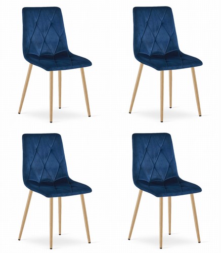 Set libra navy - set, suede