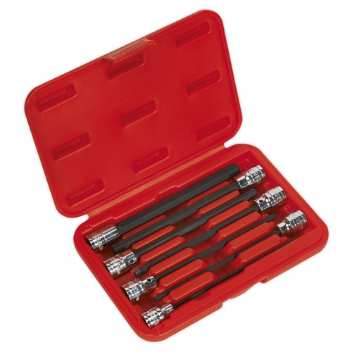 Sealey hex socket bit set - sealey, 7