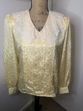Vintage Synergy Yellow Blouse