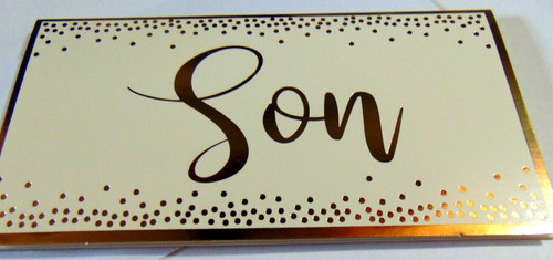 Son money gift - son, money/gift