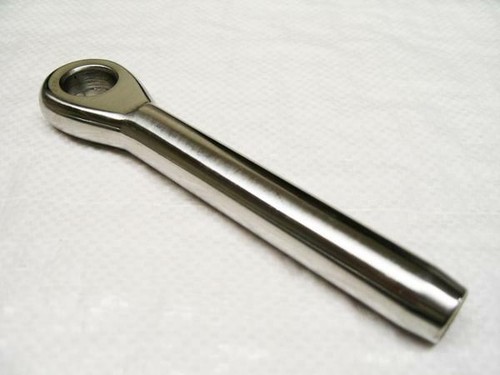 Mini swage eye - swage, terminal