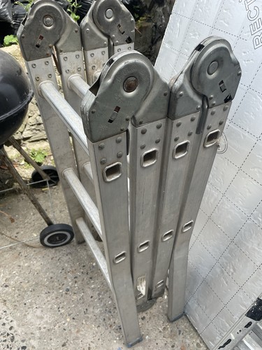 Aluminium folding trestle - folding,