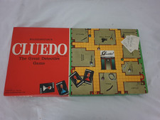 Vintage Cluedo Board Game Waddingtons 1965 Complete