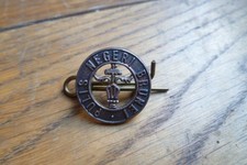 obsolete antique Brunei police solid silver badge