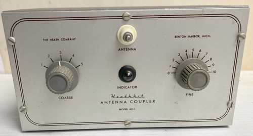 Heathkit antenna coupler - ac-1,