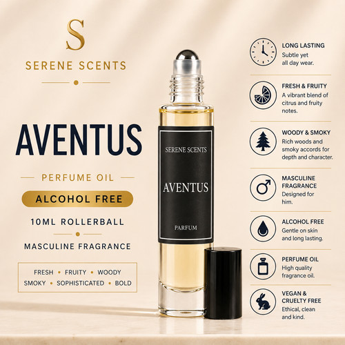 Aventus perfume oil 10ml - perfume,