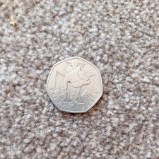 2006 50p coin wounded soldier