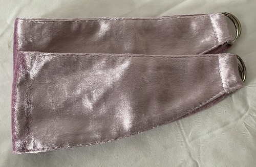 Pair crushed velvet - pair,