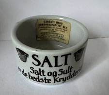 Knabstrup Danish Pottery Salt
