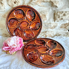 2 Oyster Plates French