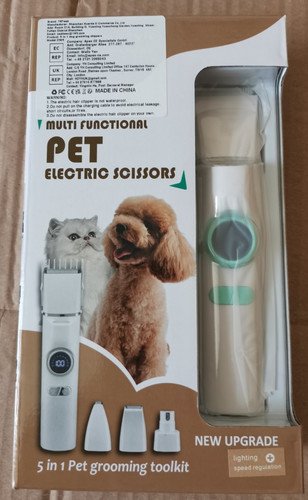 Dog grooming clippers kit - clippers,