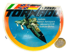 Sticker Aircraft Panavia Tornado British Aerospace Plane Rare Vintage Flying ra